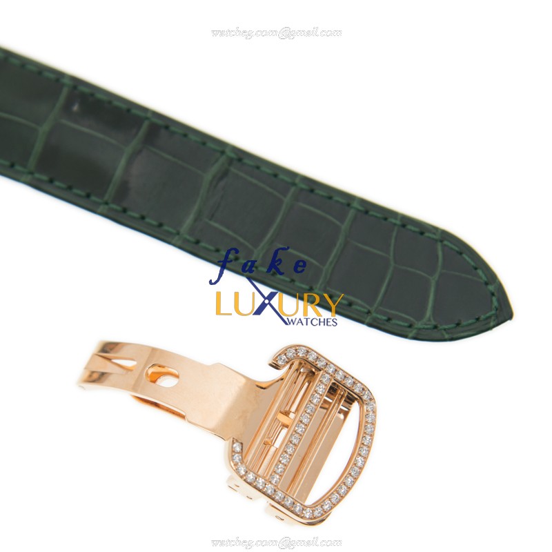 Cartier HPI01261 Manual Wind Replica Watch 37mm 18kt Rose Gold & Diamond Bezel Sapphire Crystal - Image 3