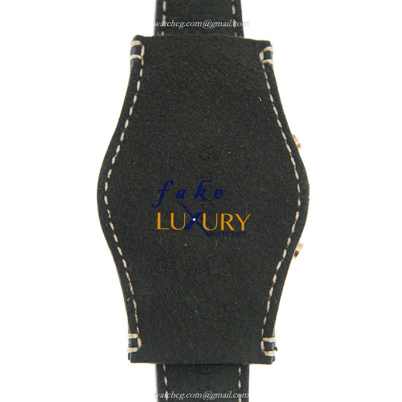 Tudor 79363N-LEATHER STRAP - BLACK BAY Automatic 18kt Gold & Steel Replica Watch - 41mm - Swiss - Image 3