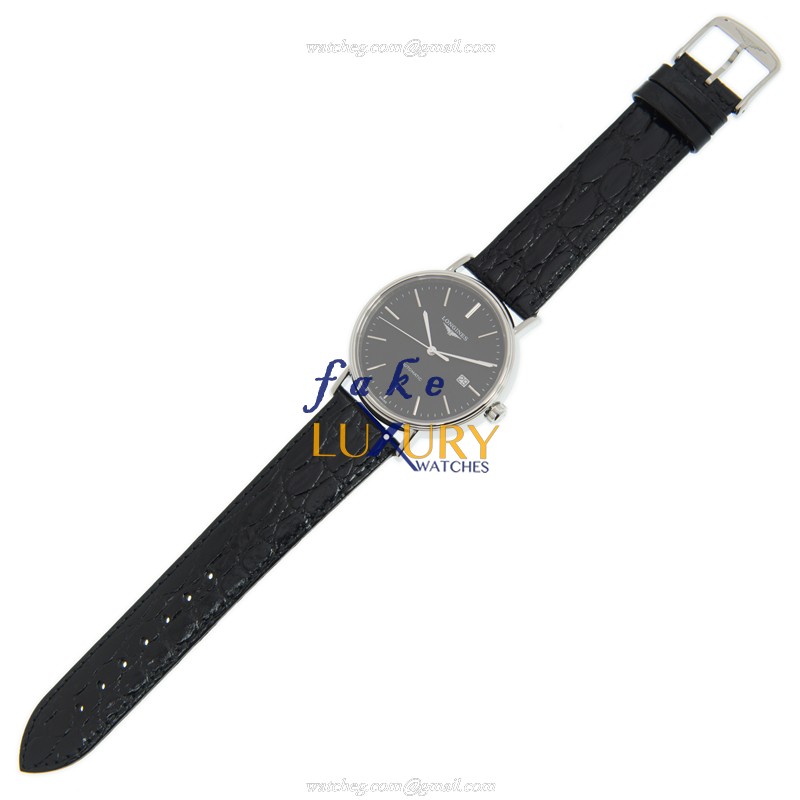 Longines L4.922.4.52.2 Replica Watch, Black Dial, Steel Case, Automatic Movement - Image 3