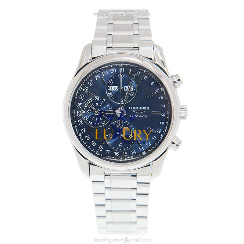 Longines Master L2.673.4.92.6 Automatic Blue Dial Stainless Steel Replica Watch - Image 2