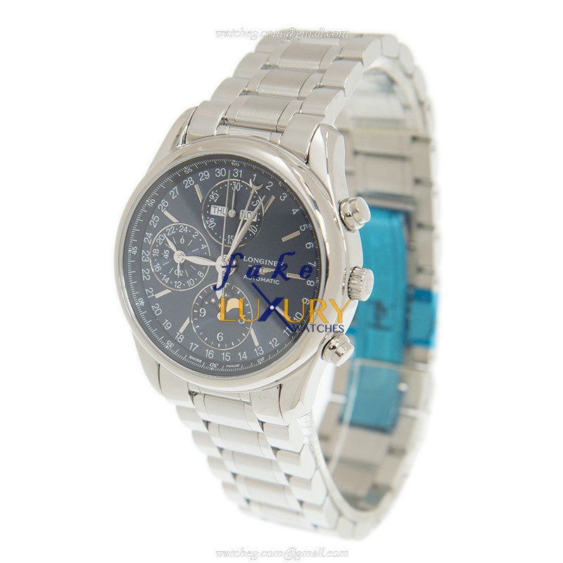 Longines Master L2.673.4.92.6 Automatic Blue Dial Stainless Steel Replica Watch - Image 3
