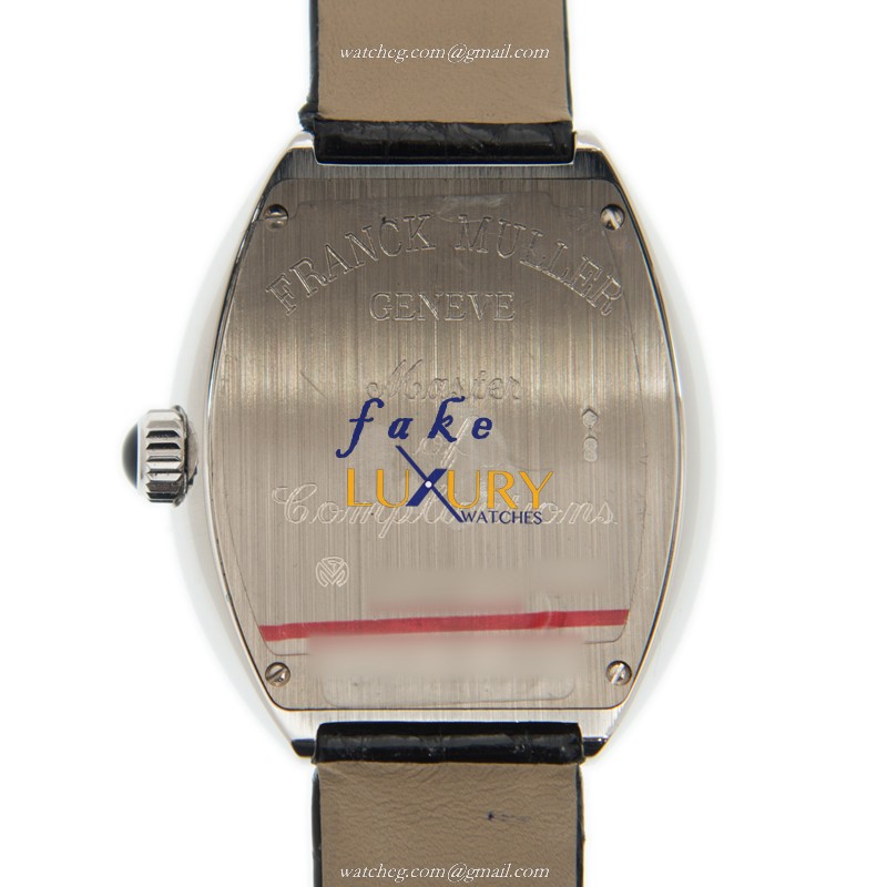5002 M QZ D2 OG - Franck Muller Replica Watch Heart Quartz White Dial 18kt Gold - Image 3