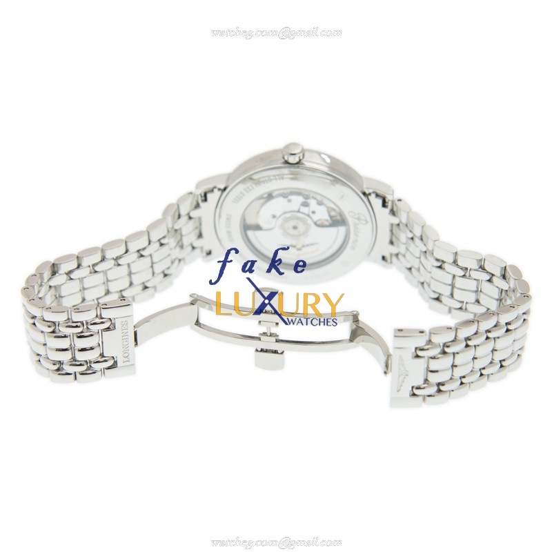 L4.922.4.72.6 - Longines PRESENCE Automatic Replica Watch - Gray Dial Stainless Steel - Image 5