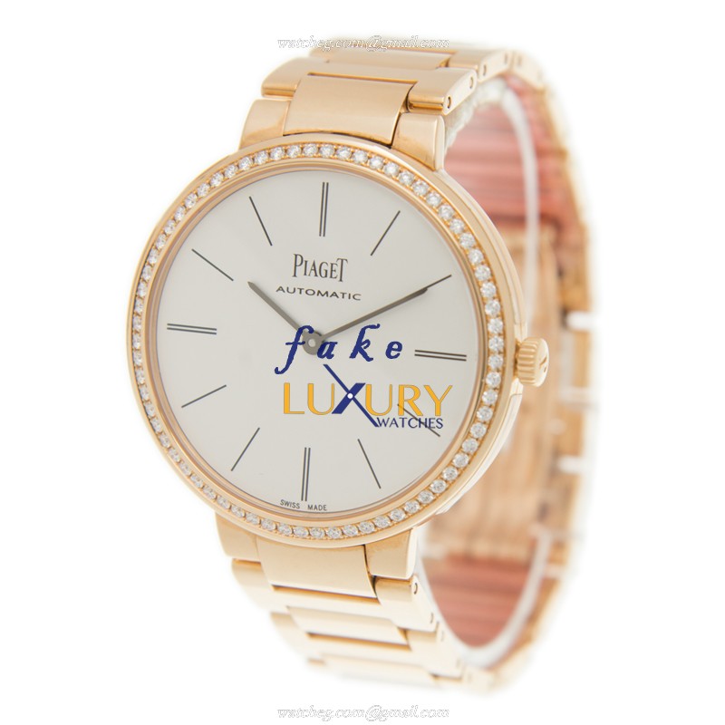Piaget G0A40108 Altiplano Replica Watch Automatic 18kt Rose Gold White Dial 34mm - Image 3