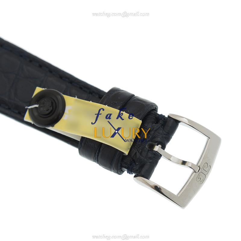 Glashutte 1-39-52-06-02-04 Senator Sixties Replica Watch, Blue Dial, Alligator Strap, Automatic - Image 4