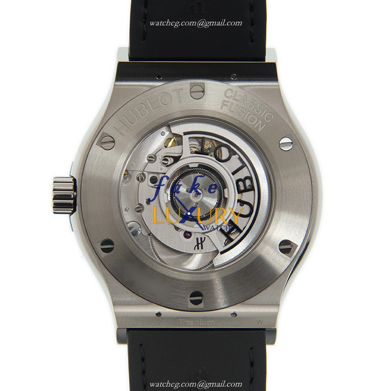 Hublot 542.NX.1171.LR.1704 CLASSIC FUSION Automatic Titanium Diamond Replica Watch 42mm Black Dial - Image 3