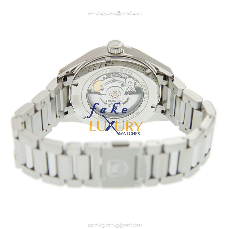 Tag Heuer Carrera WAR201D.BA0723 Automatic White Dial Stainless Steel Replica Watch - Image 4