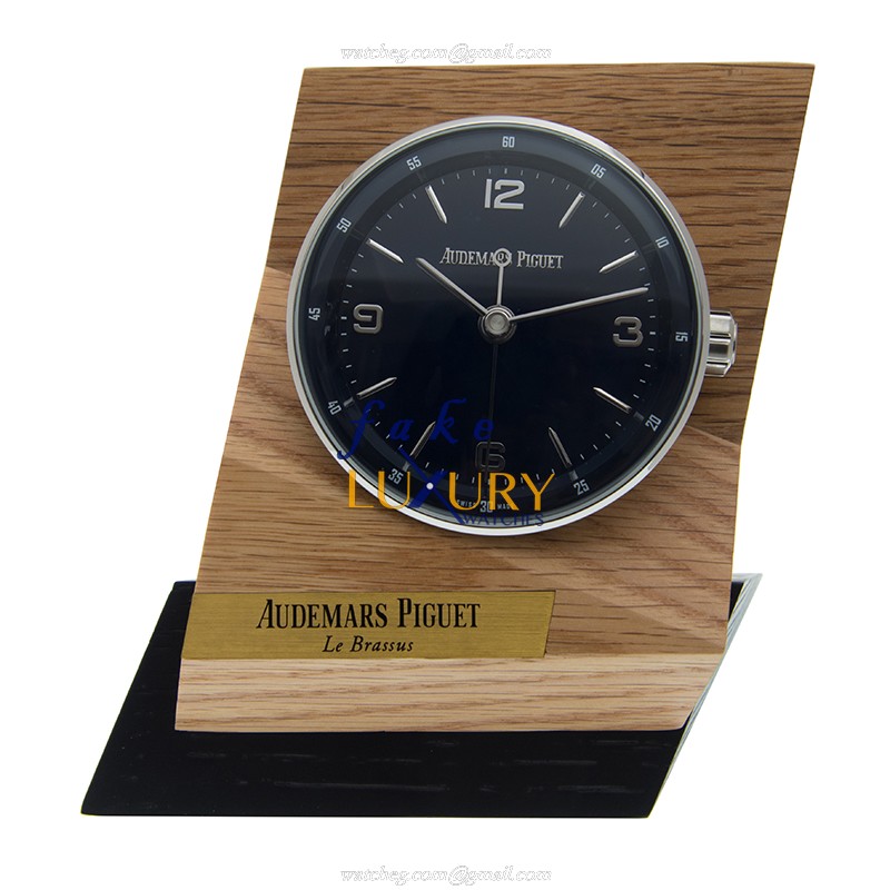 Audemars Piguet AP 1159 TABLE CLOCK - BLUE Replica Watch, Blue Dial, Stainless Steel, Automatic - Image 4