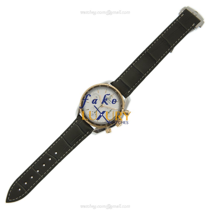 Omega 324.23.38.50.02.001 Speedmaster Replica Watch, Automatic, White Dial, 18kt Gold & Steel Case - Image 2