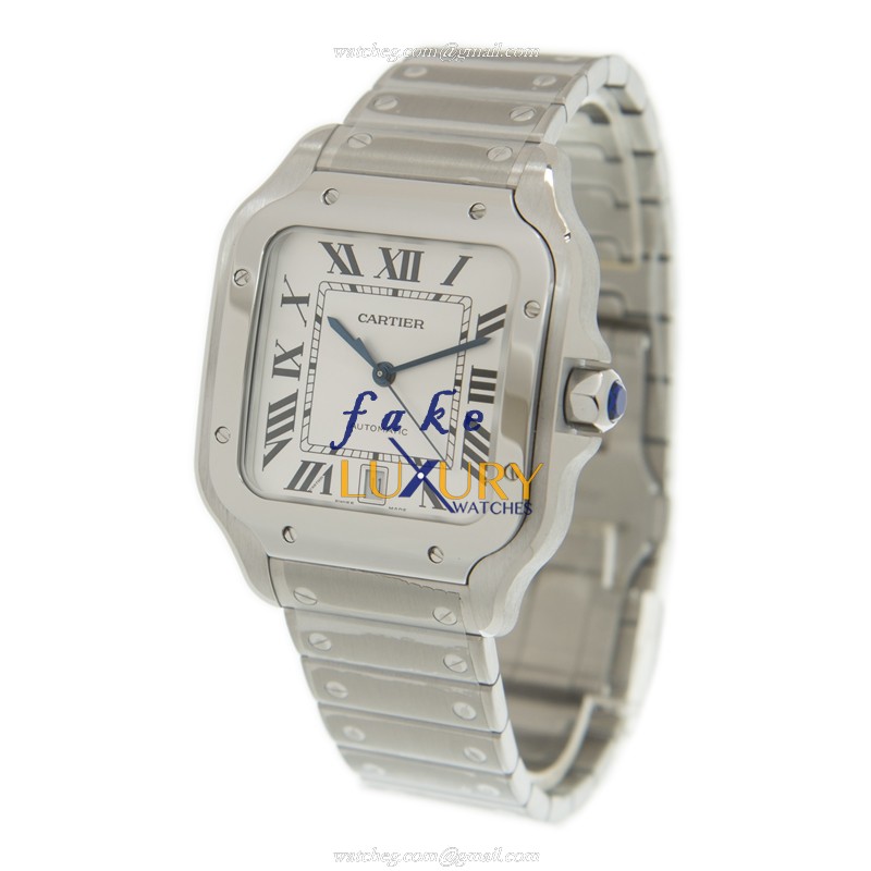 Cartier WSSA0018 - Replica Santos Watch - Automatic - Steel Case - 39.8mm - Image 3
