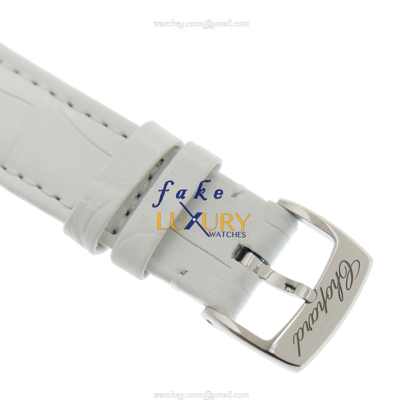 -278582-6009 - Chopard Happy Hearts Quartz 18kt Rose Gold & Steel Replica Watch - White Dial & - Image 4