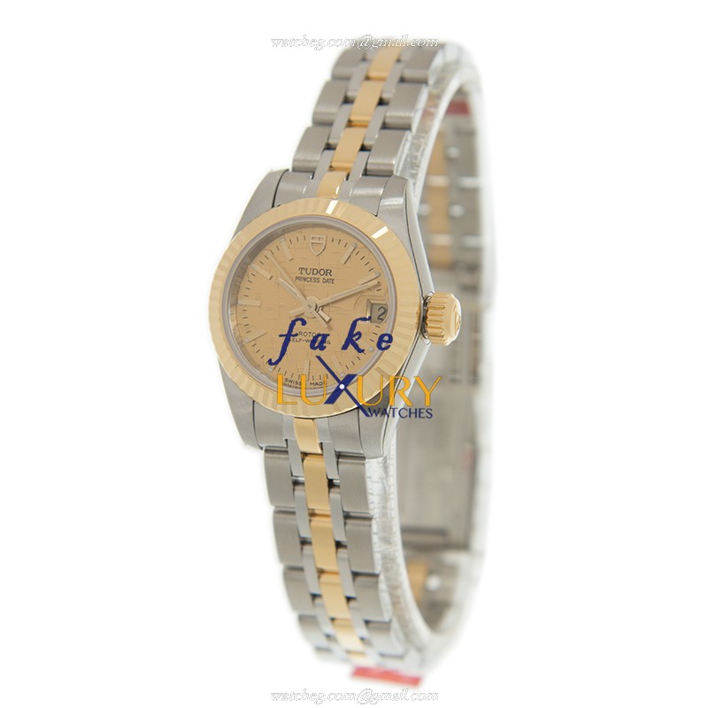Tudor 92513-62423-CHCL PRINCESS DATE Automatic 18kt Gold & Steel Replica Watch - Swiss Movement - Image 3