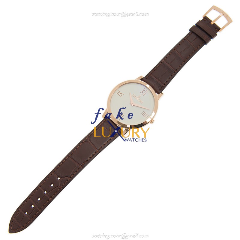 Corum 157.100.55/0002 BD01 Heritage Automatic Replica Watch, 18kt Rose Gold, White Dial - Image 2