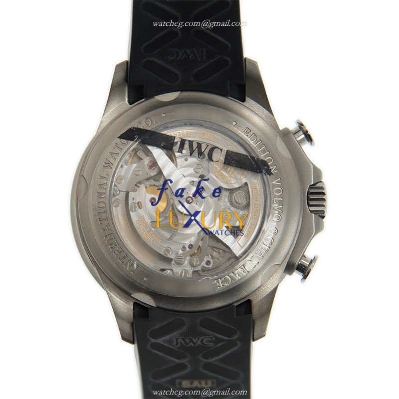IWC Portuguese IW390212 Automatic Stainless Steel Black Dial Rubber Strap Replica Watch - Image 4