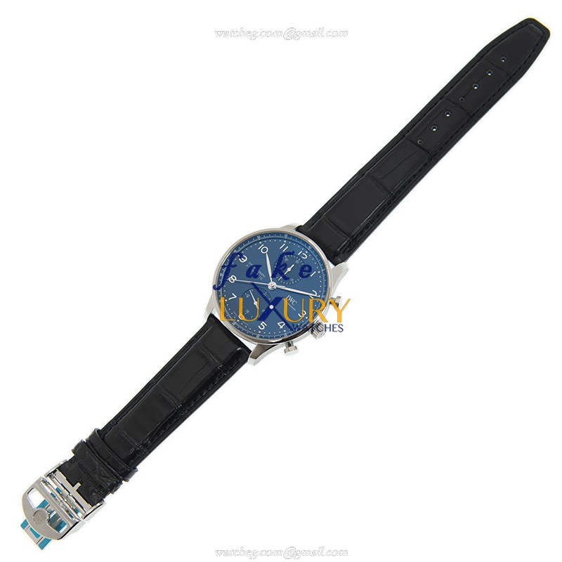 IW371606 - IWC Portuguese Replica Watch Automatic Stainless Steel Blue Dial - Image 2