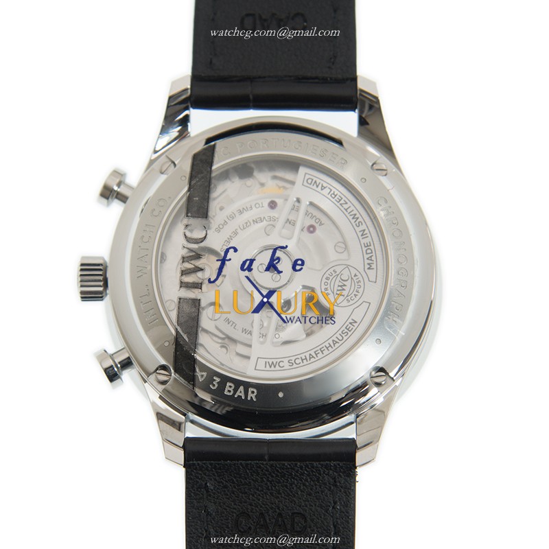 IW371606 - IWC Portuguese Replica Watch Automatic Stainless Steel Blue Dial - Image 3