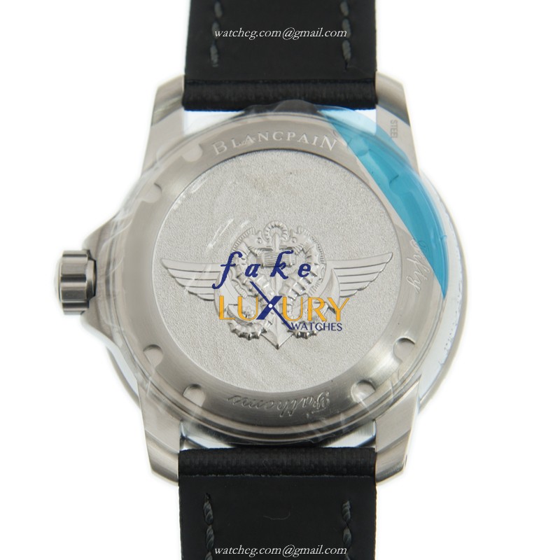 Blancpain 5015E-1130-B52A Replica Watch, Automatic Movement, Black Dial, Steel Case - Image 3