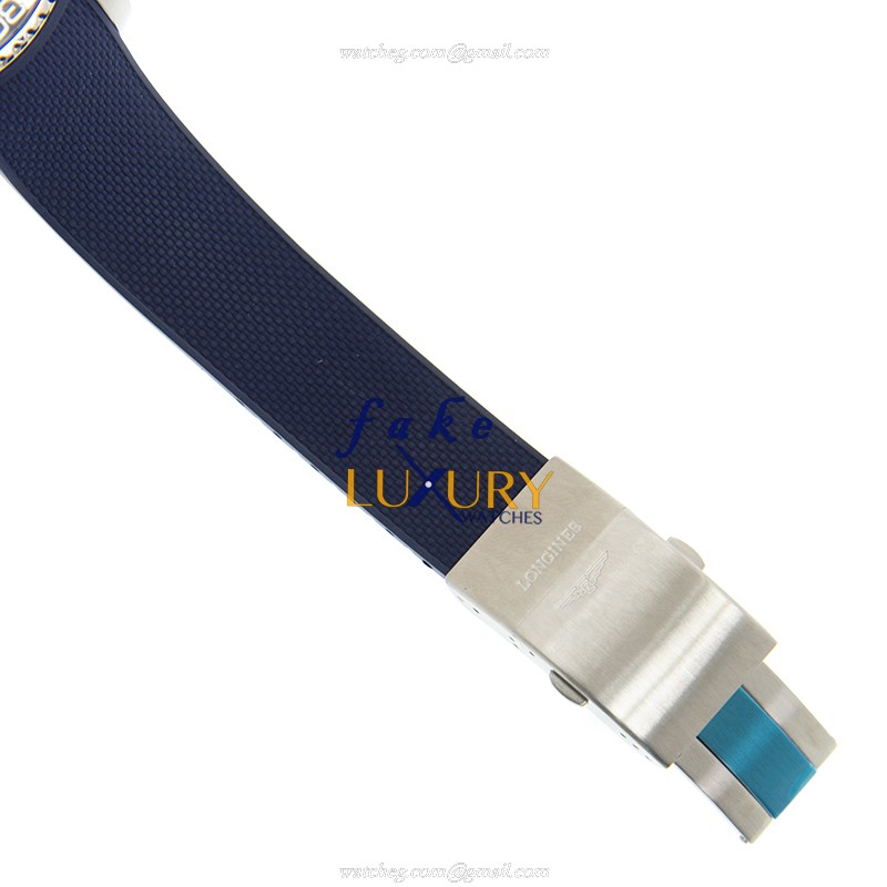 Longines L3.883.4.96.9 Replica Watch, Automatic, Stainless Steel, Blue Dial, Swiss Movement - Image 3