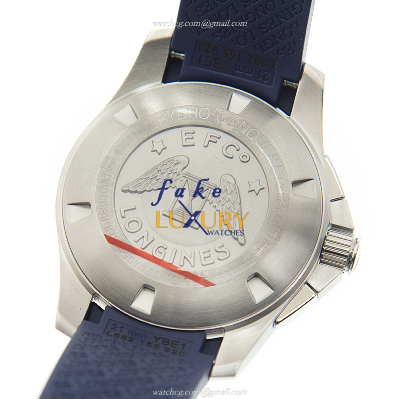 Longines L3.883.4.96.9 Replica Watch, Automatic, Stainless Steel, Blue Dial, Swiss Movement - Image 4