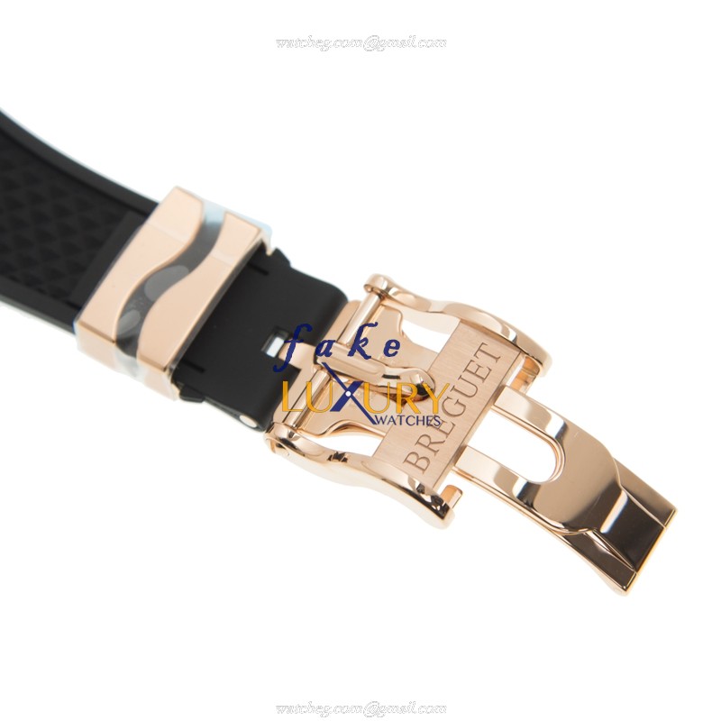 Breguet 5827BR/12/5ZU MARINE Replica Watch Automatic Movement Silver Dial 18kt Rose Gold Case - Image 4