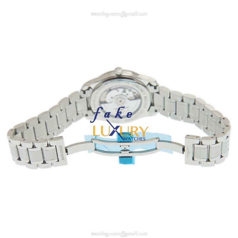L2.910.4.78.6 - Longines Master Automatic Replica Watch Silver Dial Stainless Steel 40mm - Image 5