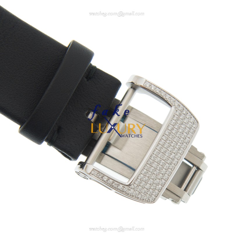 Richard Mille RM11-03 WG DIA Automatic - 18kt White Gold Diamond - Silver Dial - Replica Watch - Image 4