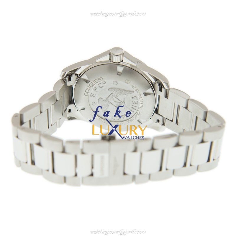 Longines Conquest L3.777.4.76.6 Automatic Stainless Steel Silver Dial Replica Watch - Image 4