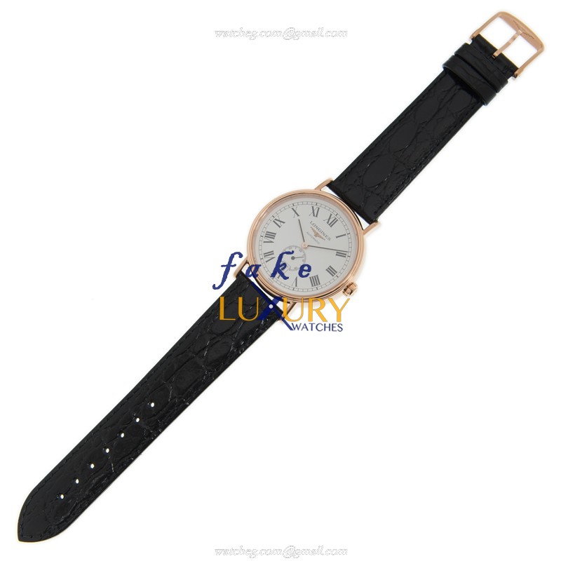Longines L4.905.1.11.2 PRESENCE Automatic | Gold-Plated Steel | Replica Watch - Image 2