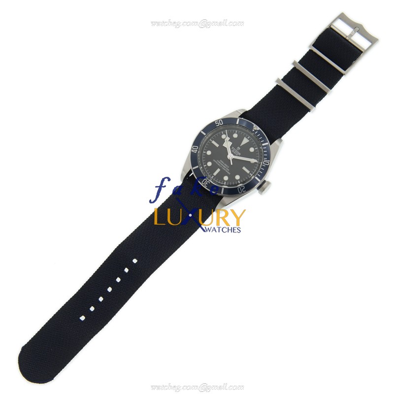 Tudor 79230B-CANVAS STRAP Heritage Ranger Replica Watch Automatic Blue Dial Steel Case Canvas Strap - Image 2