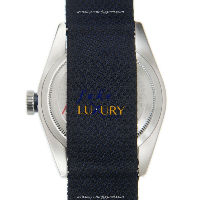 Tudor 79230B-CANVAS STRAP Heritage Ranger Replica Watch Automatic Blue Dial Steel Case Canvas Strap - Image 3