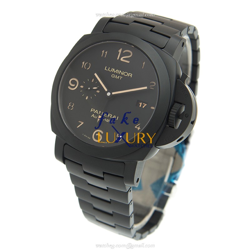 PAM01438 - Panerai Luminor Replica Watch - Automatic Ceramic - Black Dial - Image 3