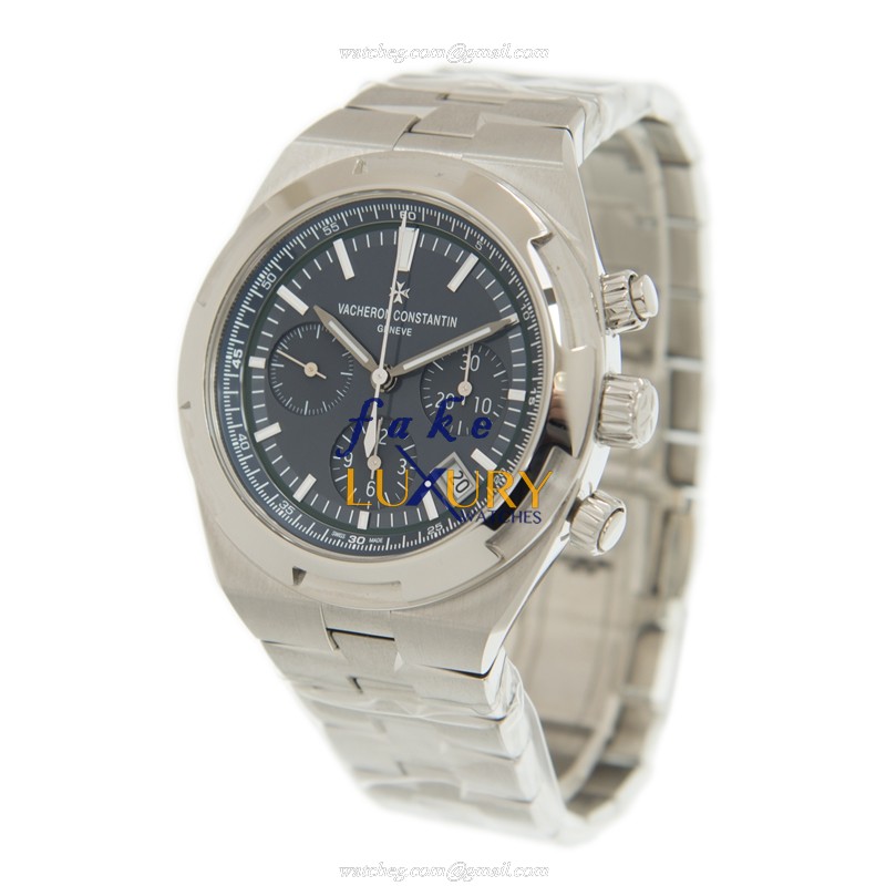 Vacheron Constantin 5500V/110A-B433 Overseas Automatic Blue Dial Stainless Steel Replica Watch - Image 3