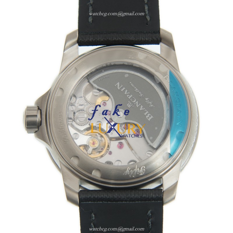 5015-12B30-B52A - Blancpain Fifty Fathoms Replica Watch Automatic PVD Titanium Black Dial - Image 3