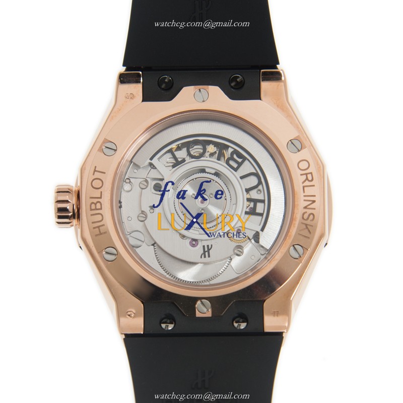Hublot Classic Fusion Replica Watch 550.OS.1800.RX.ORL19, Automatic Movement, 40mm Rose Gold Case - Image 3