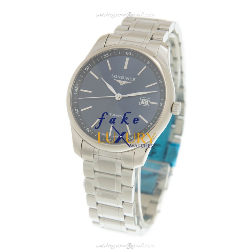 Longines Master L2.893.4.92.6 Replica Watch Automatic Blue Dial Steel Case 42mm - Image 3