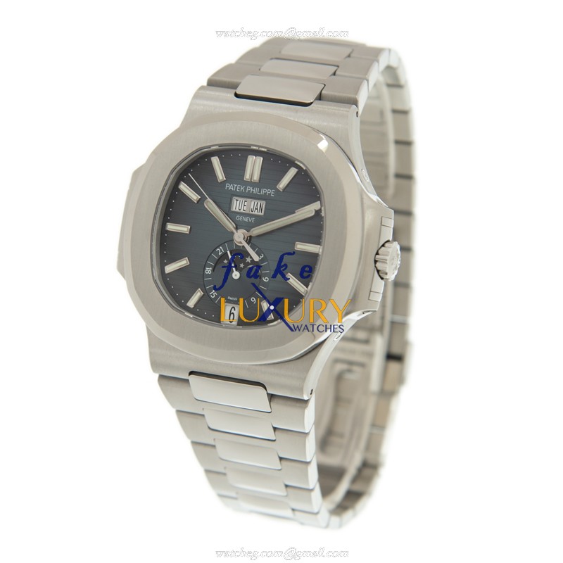 Patek Philippe Nautilus 5726/1A-014 Replica Watch, Blue Dial, Automatic Movement, Steel Case - Image 3