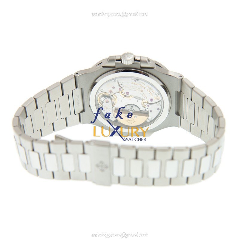 Patek Philippe 5712/1A-001 Replica Watch, Blue Dial, Automatic, Stainless Steel Case Bracelet - Image 4