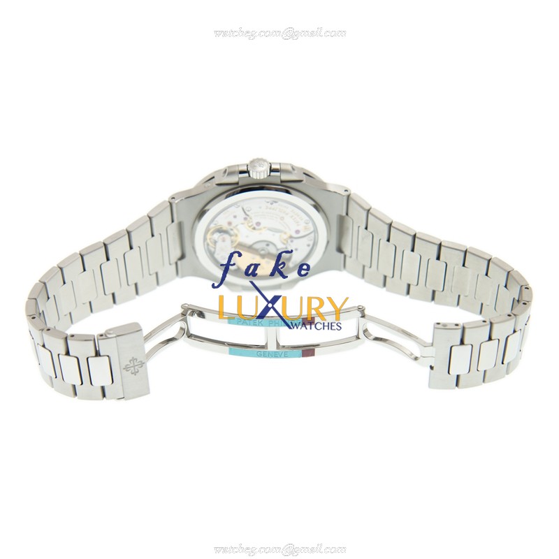 Patek Philippe 5712/1A-001 Replica Watch, Blue Dial, Automatic, Stainless Steel Case Bracelet - Image 5