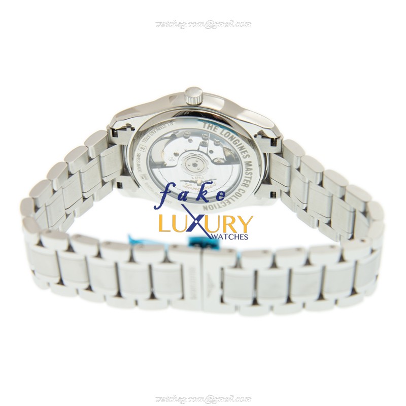 Longines Master L2.909.4.97.6 Automatic Stainless Steel Blue Dial Sapphire Crystal Replica Watch - Image 4