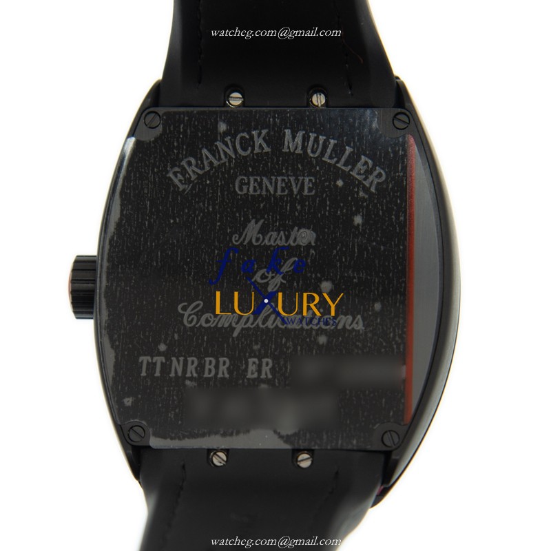 Franck Muller V 45 SC DT TT.NR.BR.ER Vanguard Automatic Titanium Black Replica Watch - Image 3