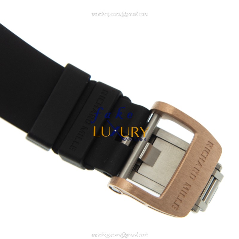 Richard Mille RM07-01 RG-TZP-P - Replica Watch - Automatic - Ceramic Case - Black Rubber Strap - Image 4