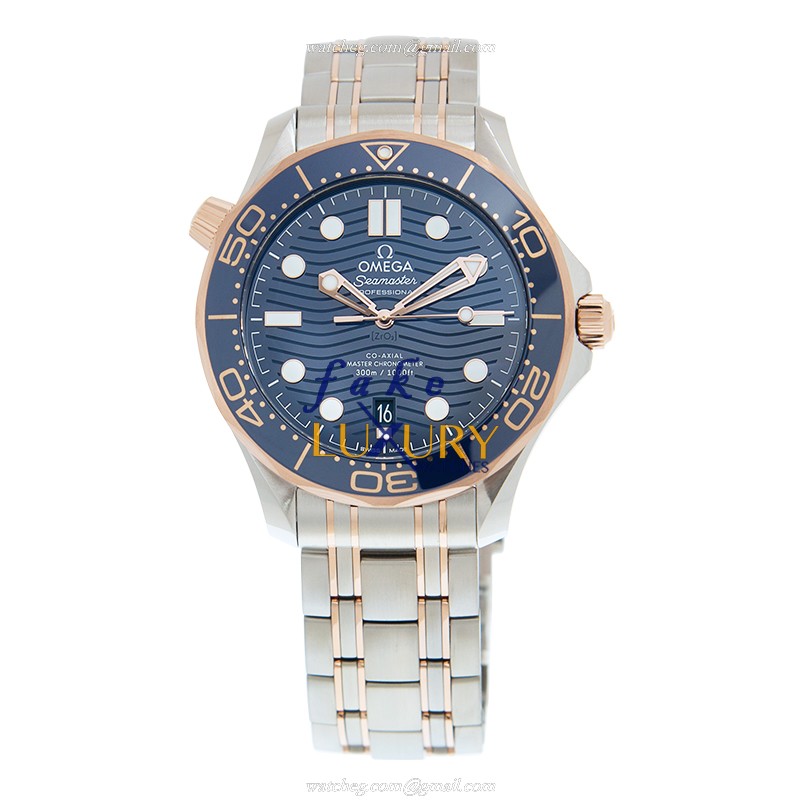 Omega Seamaster 210.20.42.20.03.002 - Automatic - Blue Dial - Stainless Steel - Replica Watch - Image 2