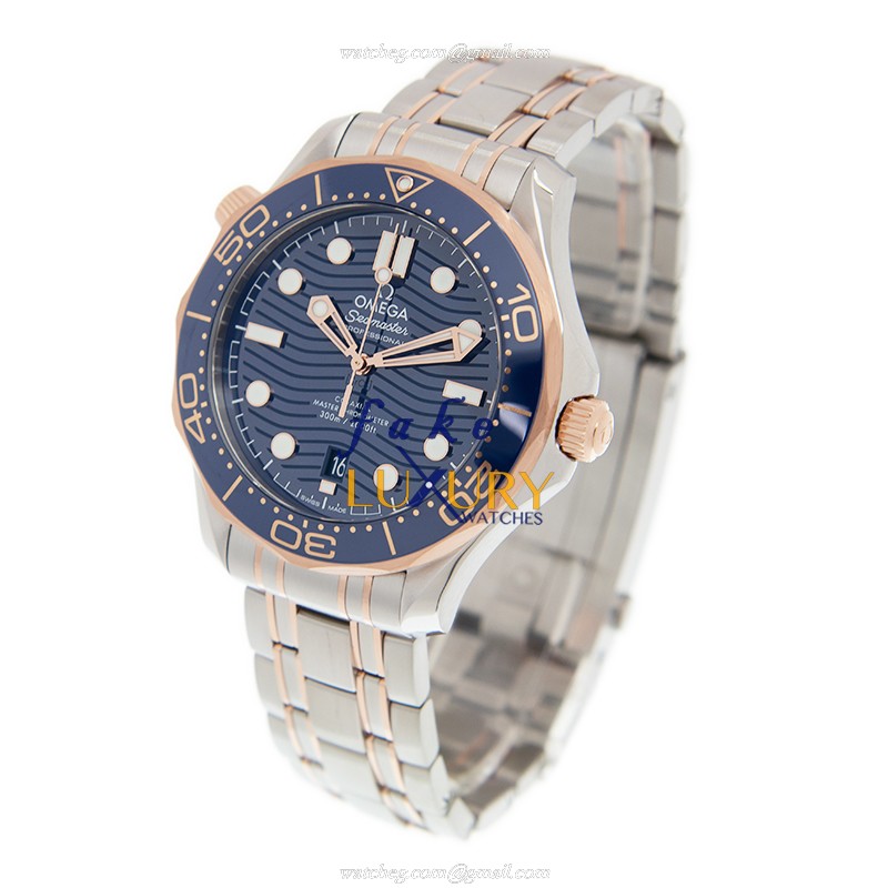 Omega Seamaster 210.20.42.20.03.002 - Automatic - Blue Dial - Stainless Steel - Replica Watch - Image 3