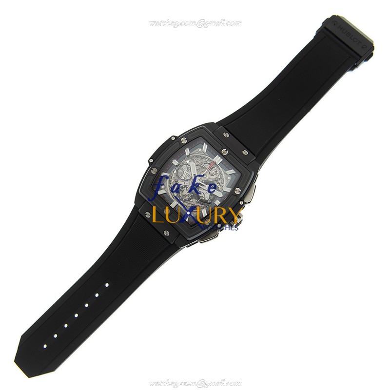 Hublot 601.CI.0173.RX SPIRIT OF BIG BANG Automatic Ceramic & Steel Replica Watch - Gray Dial, Black - Image 2