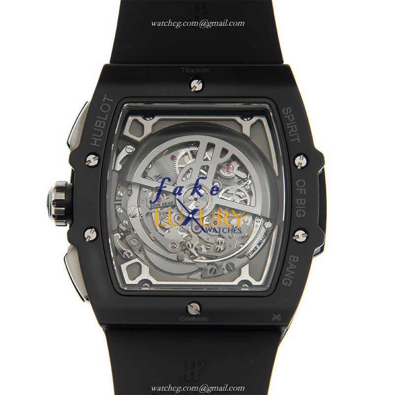 Hublot 601.CI.0173.RX SPIRIT OF BIG BANG Automatic Ceramic & Steel Replica Watch - Gray Dial, Black - Image 3