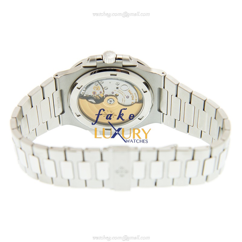 Patek Philippe 5711/1A-010 Nautilus Replica Watch, Automatic Movement, Blue Dial, Steel Bracelet - Image 4