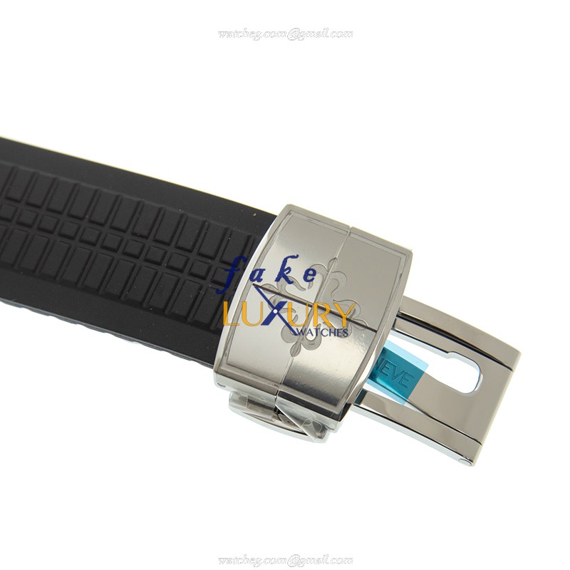 Patek Philippe Aquanaut 5167A-001 Automatic Stainless Steel Black Dial Replica Watch - Image 4