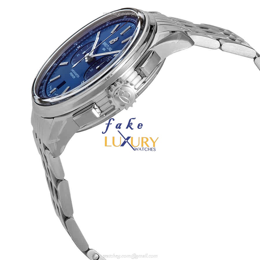 Breitling Premier AB0118221C1A1 - Replica Watch - Blue Dial - Automatic - Steel Case - 42mm - Image 2