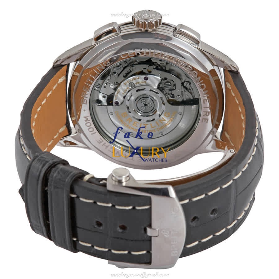 Breitling Premier Automatic Stainless Steel Gray Dial AB0118221B1P1 Replica Watch - Image 3