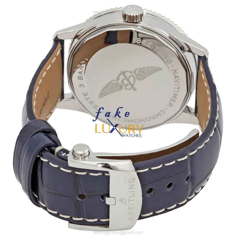 A17325211C1P3 - Breitling Navitimer 1 Replica Watch - Automatic Blue Dial Steel - Image 3